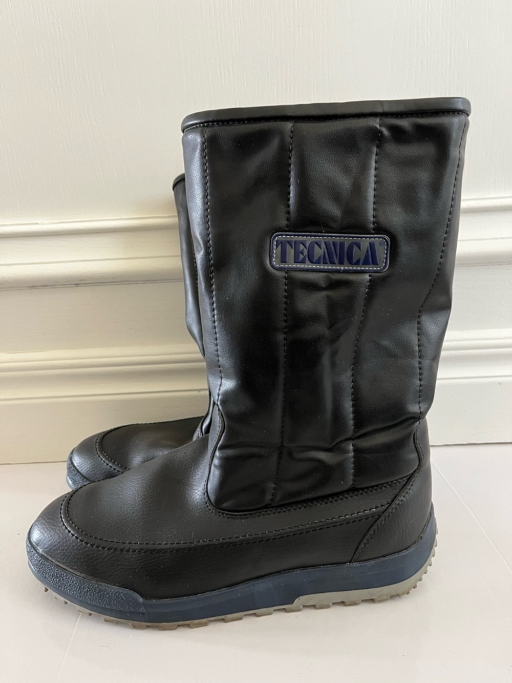 Tecnica EU Size 46 Black Moon Boots Vintage Navy Accents Men’s Women’s Unisex